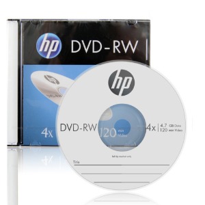 HP DVD-RW 4.7GB 4x 슬림 1장