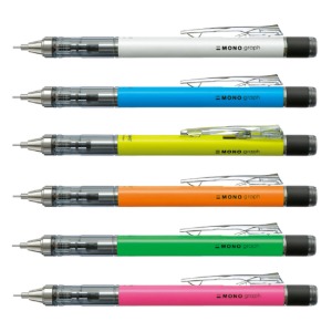 톰보 모노그래프 샤프 네온 0.5mm 필기구 문구 연필