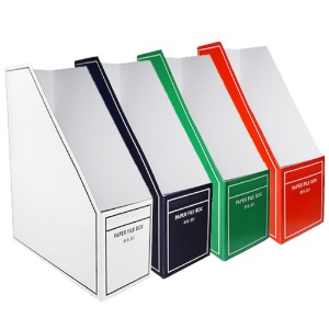 오피스존 RFB-301 종이화일박스 1개 낱개 파일박스 라인 문서보관상자 서류정리상자 파일꽂이 서류 보관함